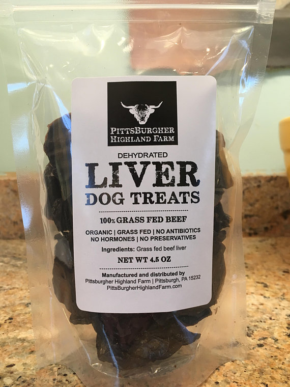 Grass Fed Beef Liver Dog Treats