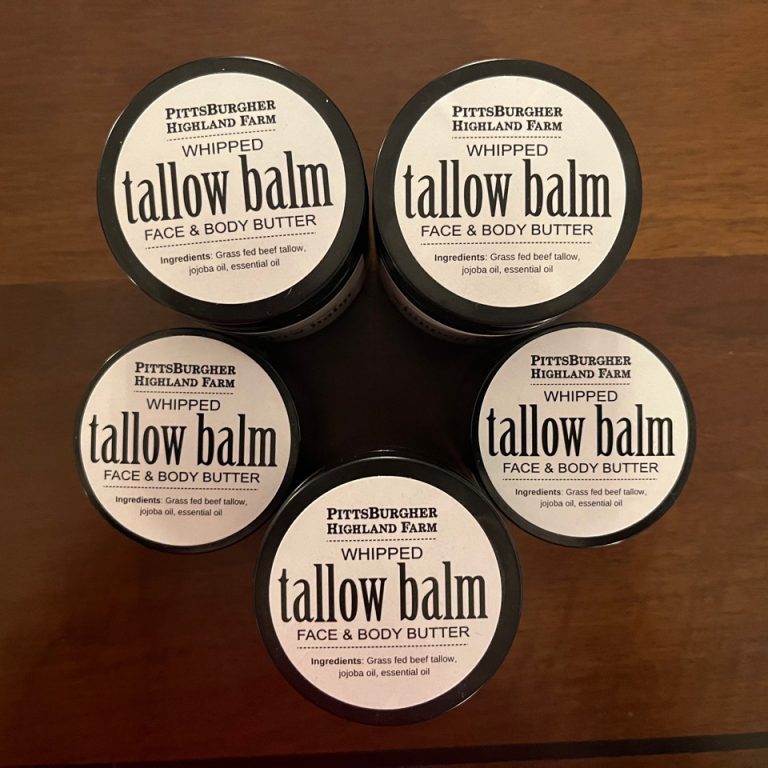 Whipped Tallow Balm New Formulation